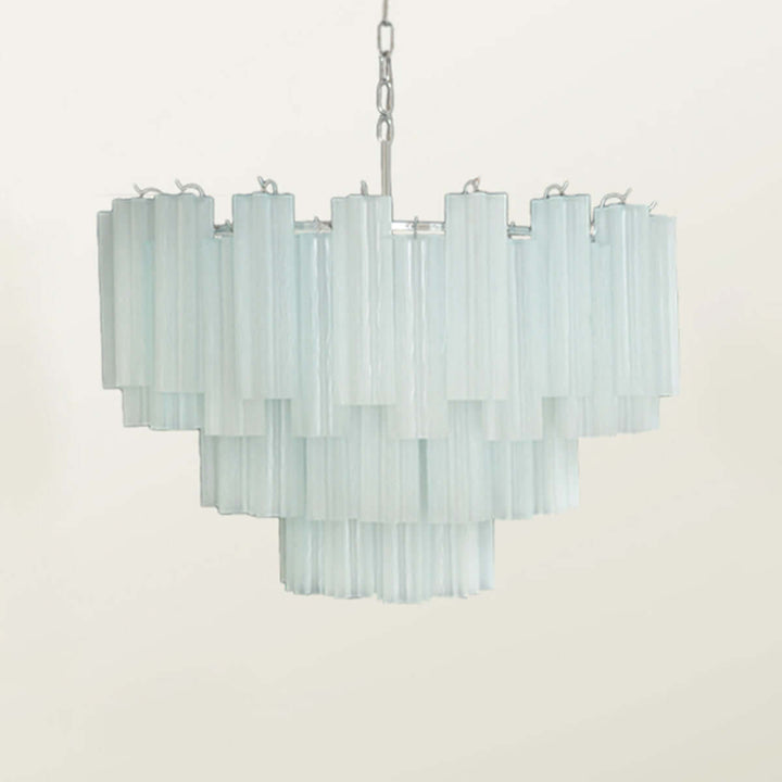 Murano Tubes Chandelier 32" – French Medieval Light Luxury Design