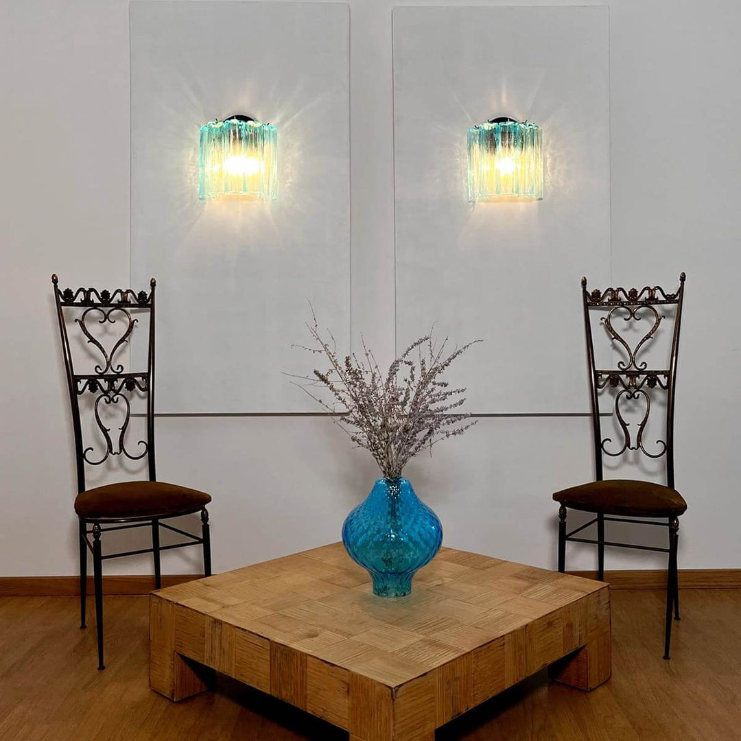Murano Tubes Sconce 12" β Medieval Light Luxury Decor Wall Lamp