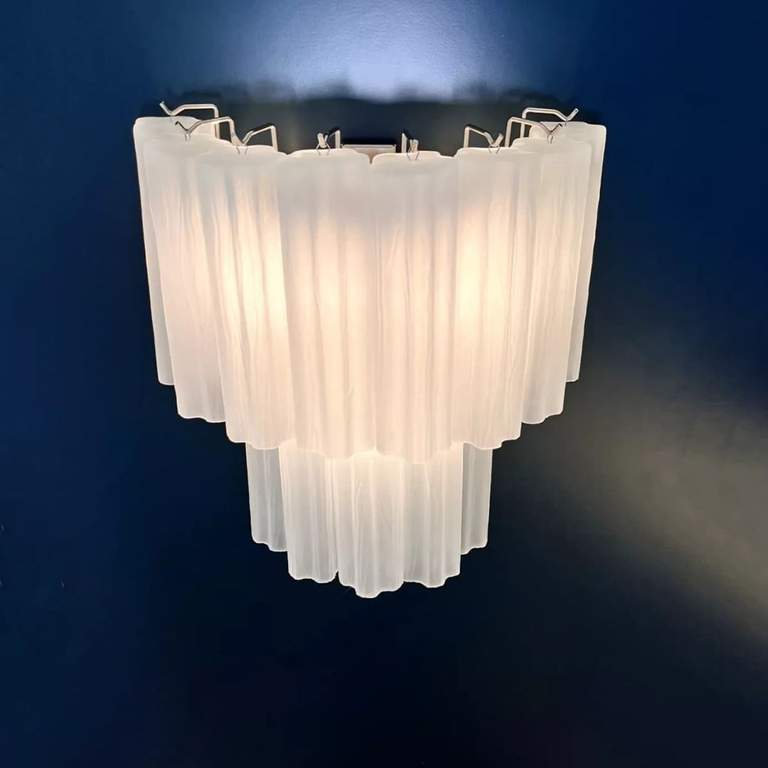 Murano Tubes Sconce 17" β Medieval Simple Luxury Star-Shaped Wall Lamp