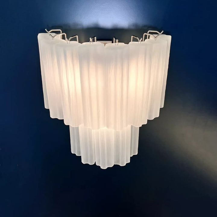 Murano Tubes Sconce 17" β Medieval Simple Luxury Star-Shaped Wall Lamp