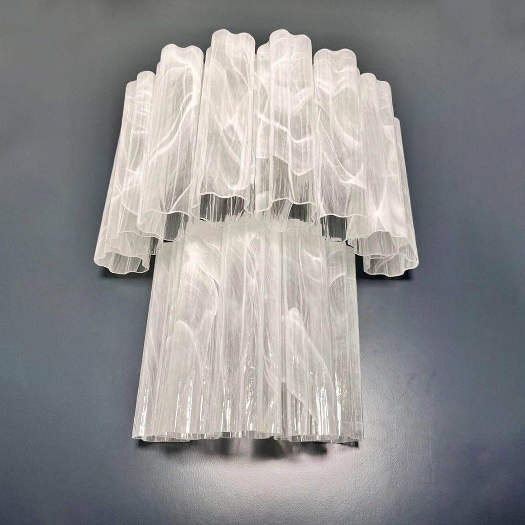 Murano Tubes Sconce 17" β Medieval Simple Luxury Star-Shaped Wall Lamp