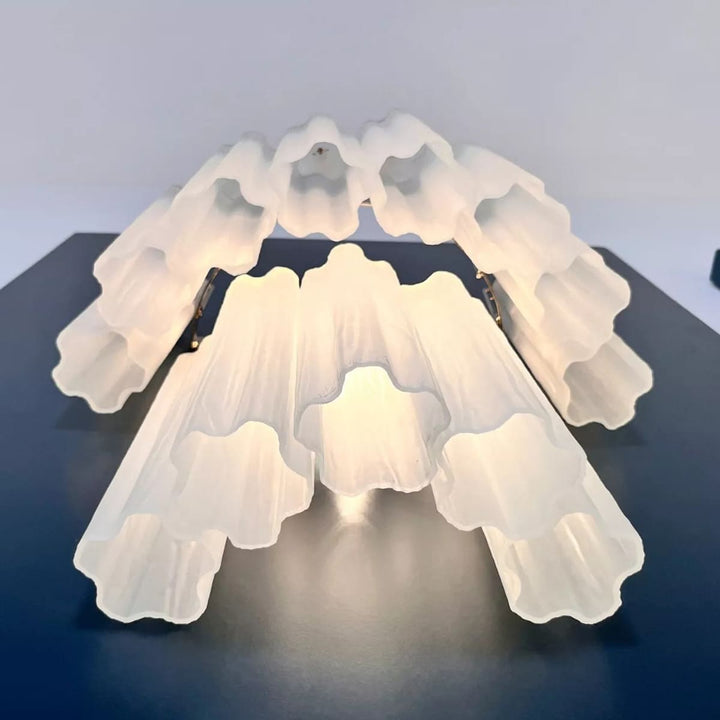 Murano Tubes Sconce 17" β Medieval Simple Luxury Star-Shaped Wall Lamp