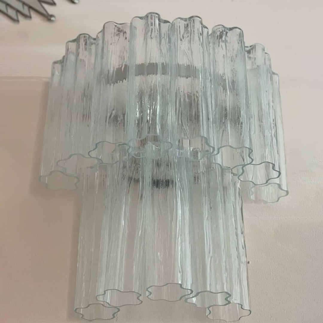 Murano Tubes Sconce 17" β Medieval Simple Luxury Star-Shaped Wall Lamp