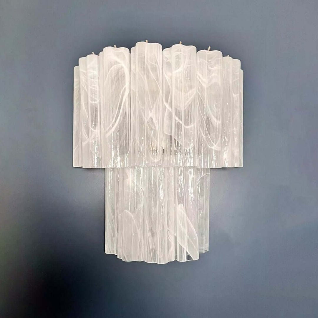 Murano Tubes Sconce 17" β Medieval Simple Luxury Star-Shaped Wall Lamp