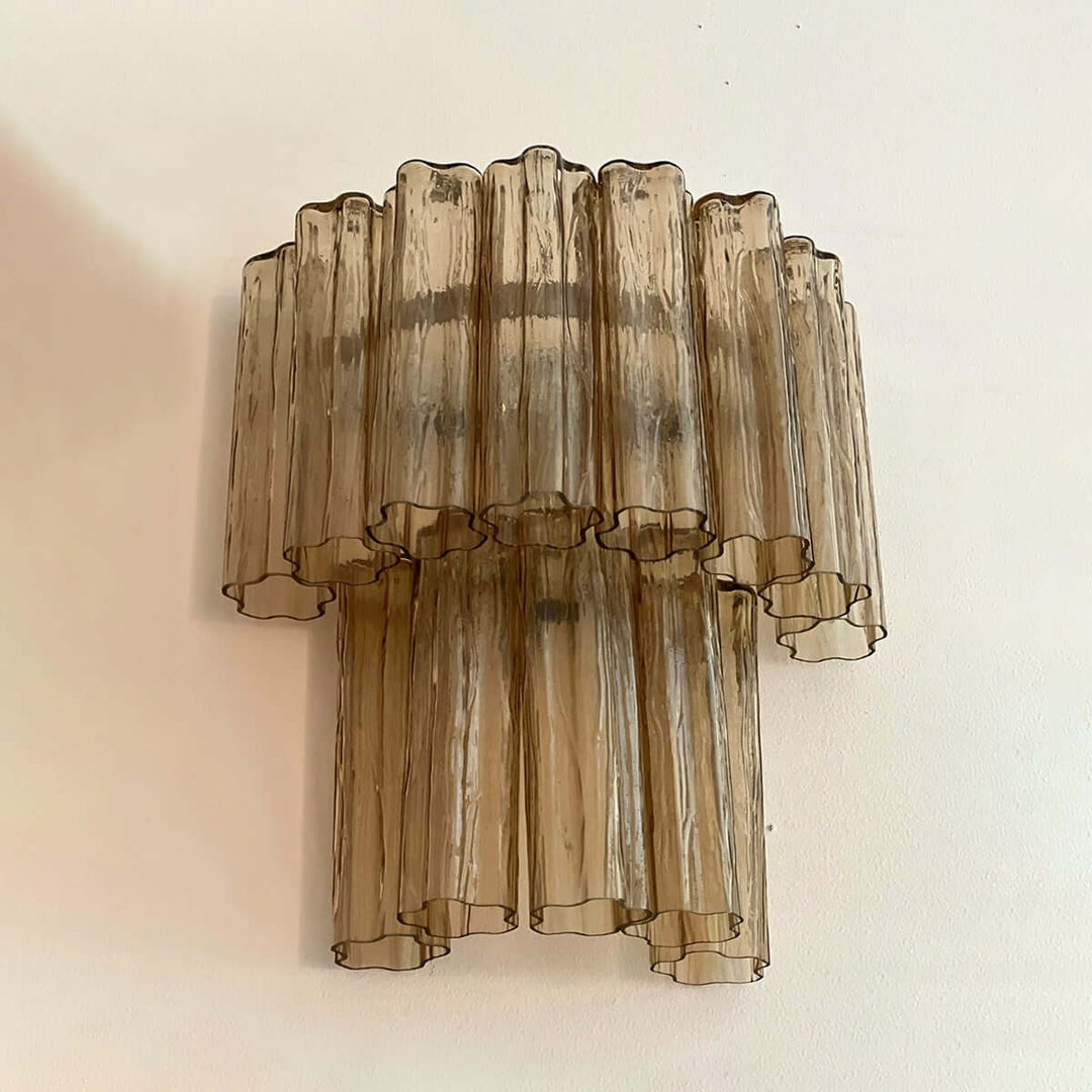 Murano Tubes Sconce 17" β Medieval Simple Luxury Star-Shaped Wall Lamp