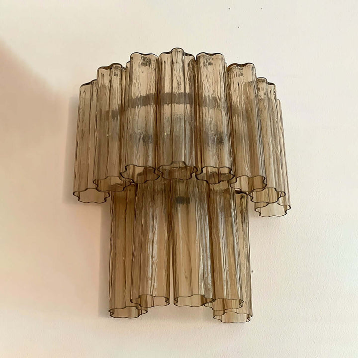 Murano Tubes Sconce 17" β Medieval Simple Luxury Star-Shaped Wall Lamp