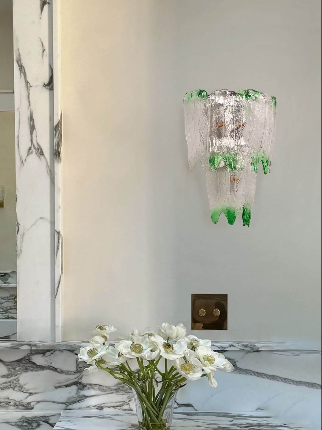 Murano Vesnira Wall Sconce – Stylish Nordic Luxury Glass Wall Light