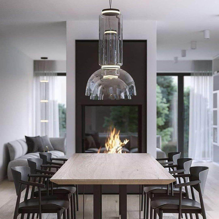 Noctilucous Pendant Light - Mid Century Glass Design | Vinlighting | Vinlighting