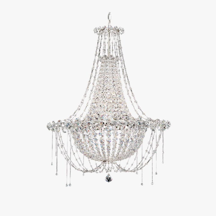 Nuvell Chandelier – Luxury Crystal Light for Living Room Decor