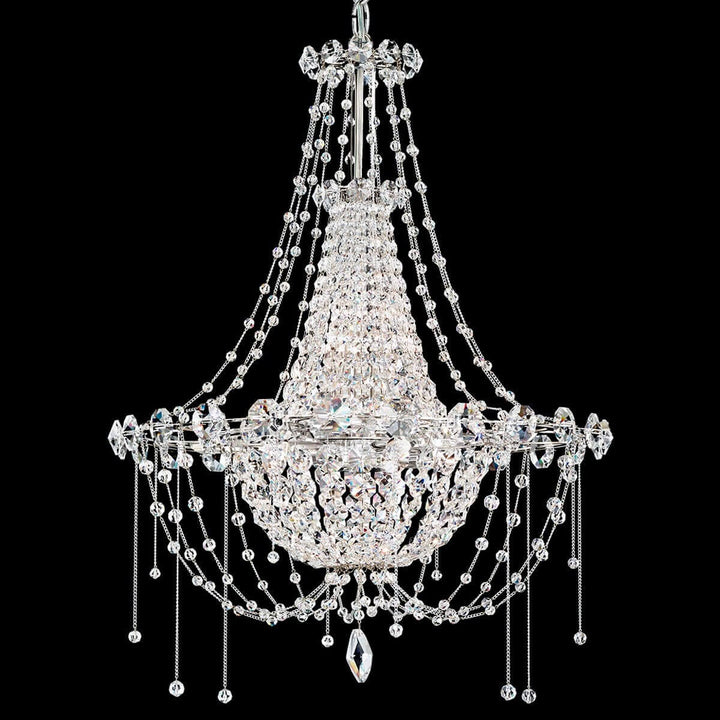Nuvell Chandelier – Luxury Crystal Light for Living Room Decor