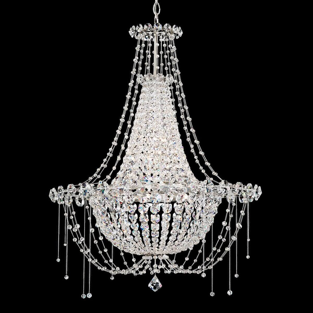 Nuvell Chandelier – Luxury Crystal Light for Living Room Decor