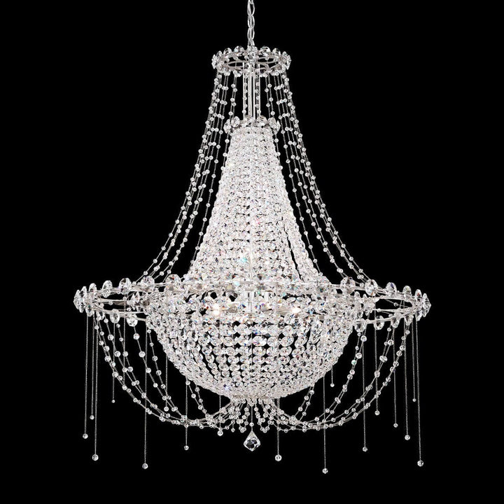 Nuvell Chandelier – Luxury Crystal Light for Living Room Decor