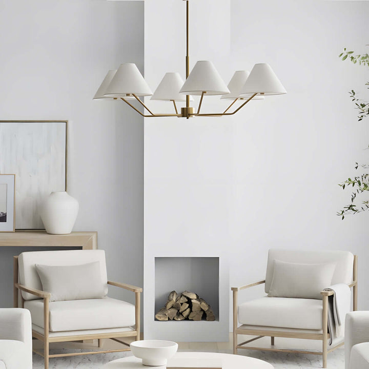 Nylor Chandelier β Medieval Brass Dining Room Lighting