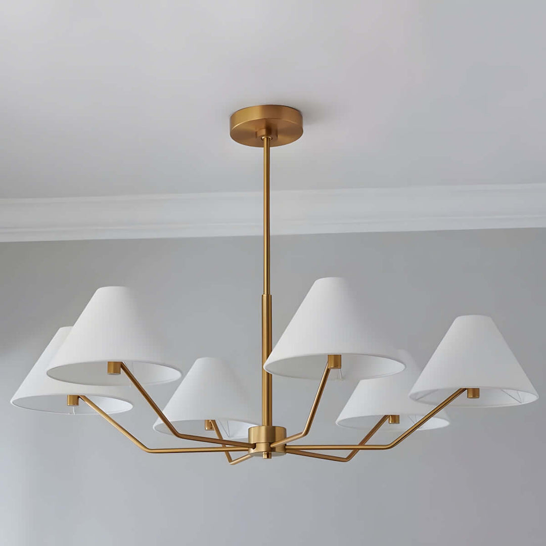 Nylor Chandelier β Medieval Brass Dining Room Lighting