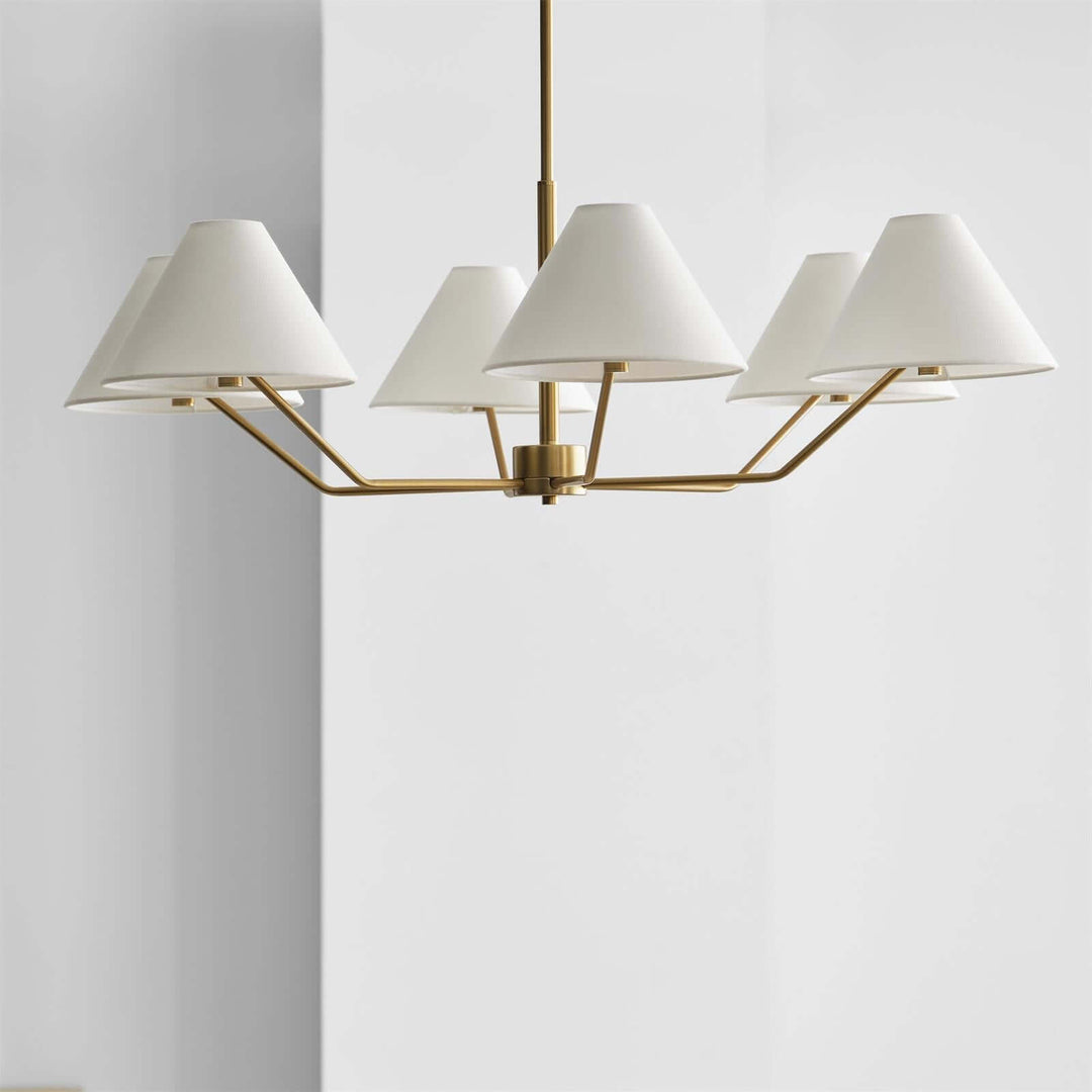 Nylor Chandelier β Medieval Brass Dining Room Lighting