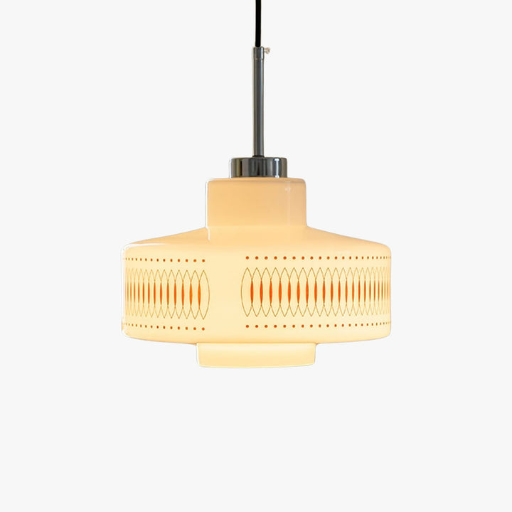 Opaline Pendant Light - Modern Glass Chandelier for Dining Room
