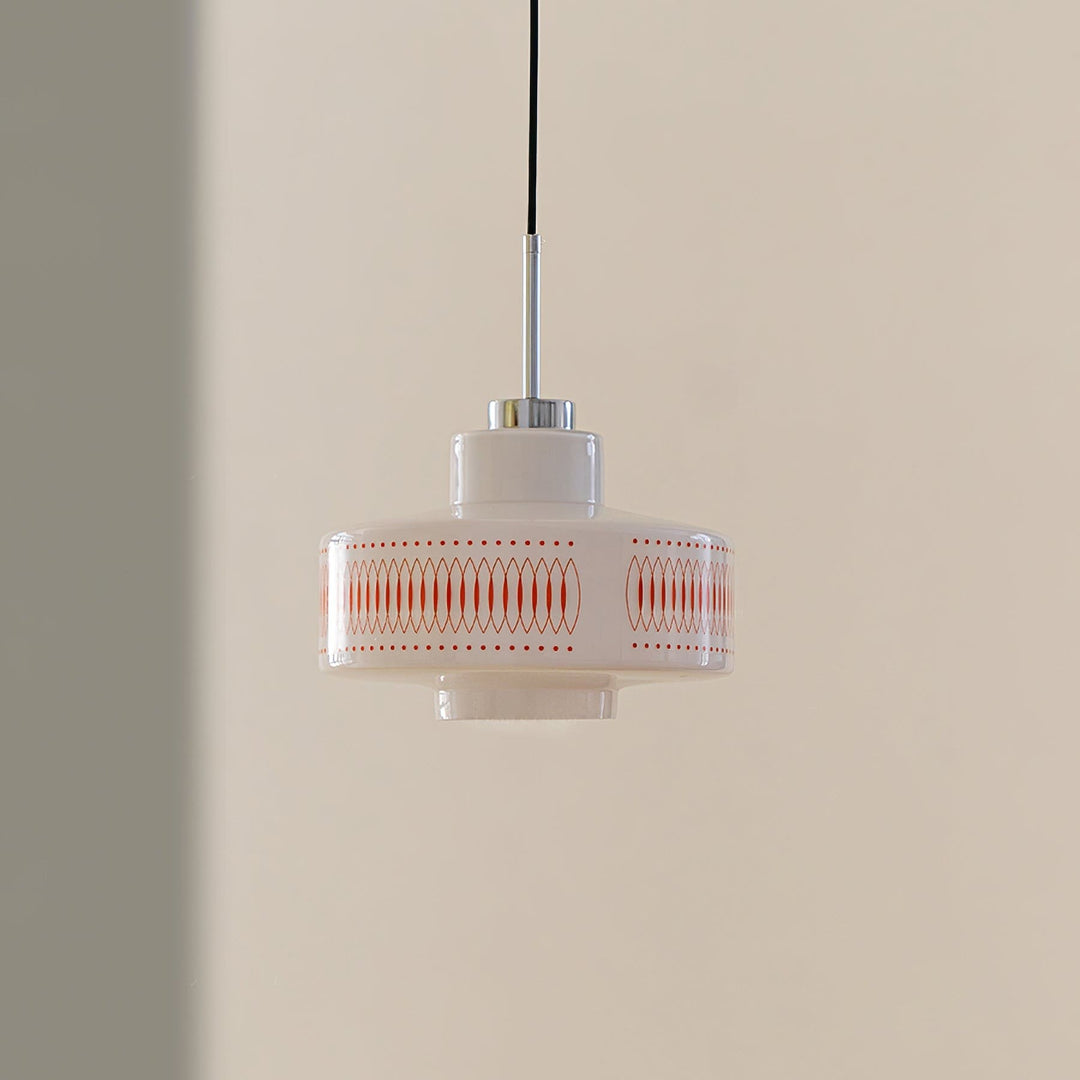 Opaline Pendant Light - Modern Glass Chandelier for Dining Room