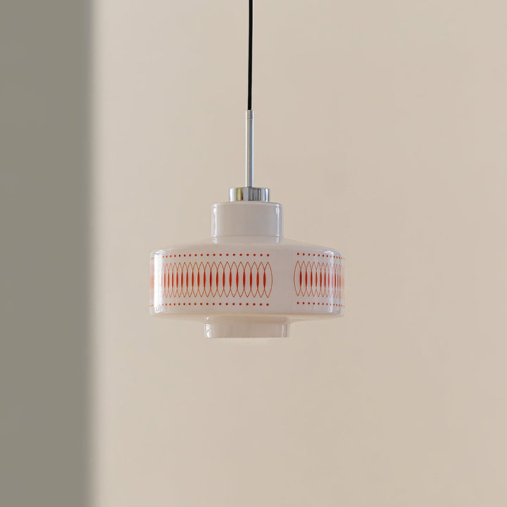 Opaline Pendant Light - Modern Glass Chandelier for Dining Room