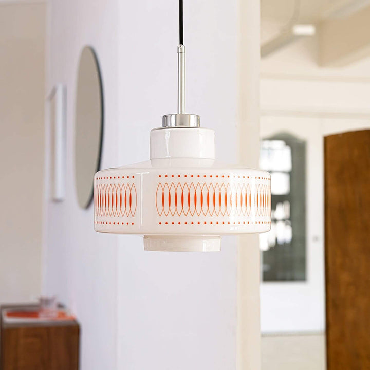 Opaline Pendant Light - Modern Glass Chandelier for Dining Room