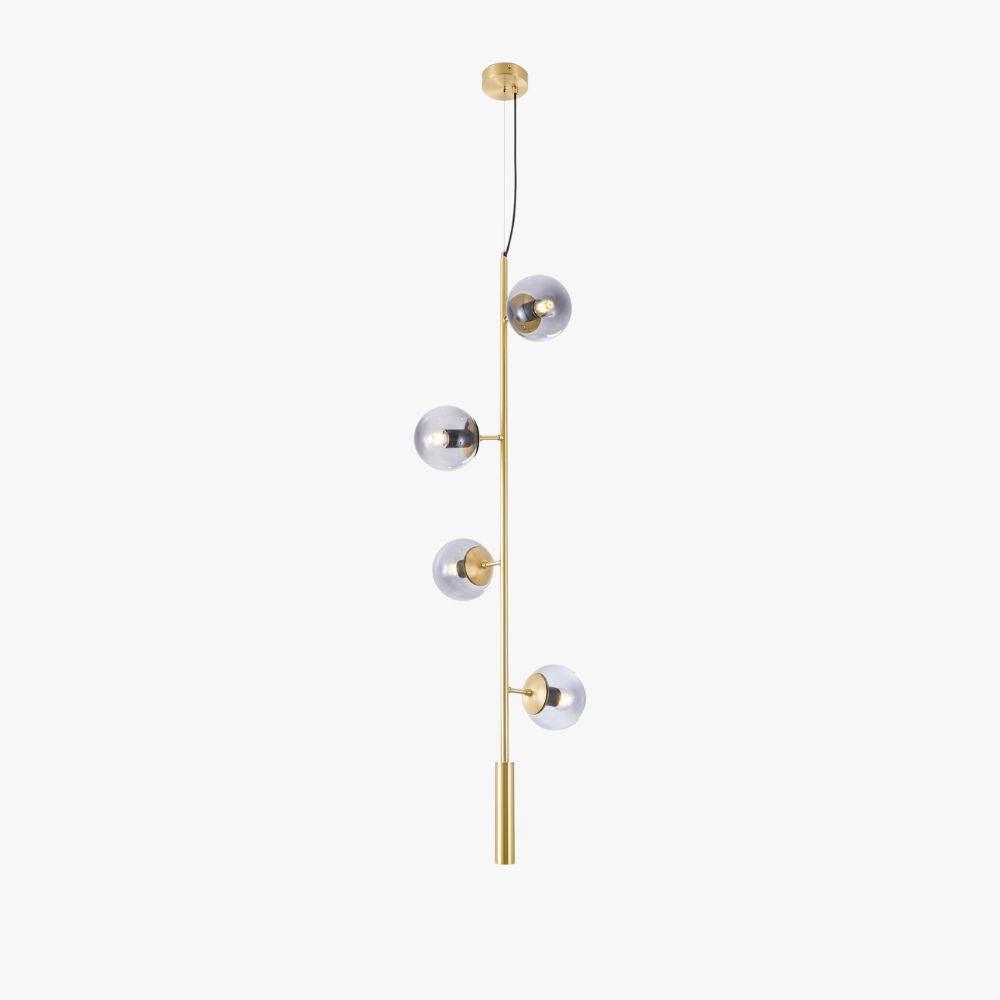 Orb Pendant Light - Modern Brass & Glass Hanging Fixture | Vinlighting | Vinlighting