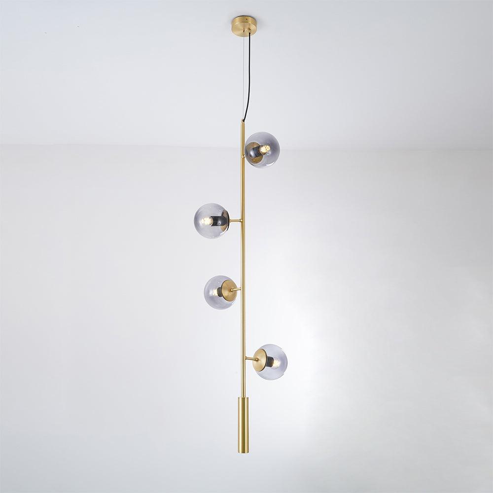 Orb Pendant Light - Modern Brass & Glass Hanging Fixture | Vinlighting | Vinlighting