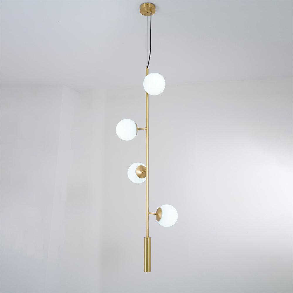 Orb Pendant Light - Modern Brass & Glass Hanging Fixture | Vinlighting | Vinlighting