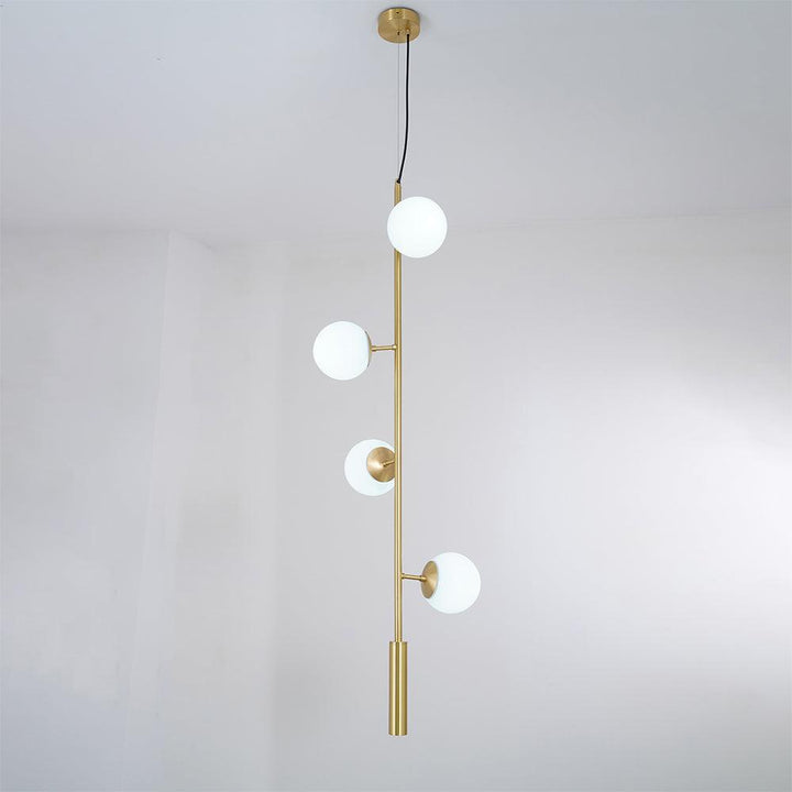 Orb Pendant Light - Modern Brass & Glass Hanging Fixture | Vinlighting | Vinlighting