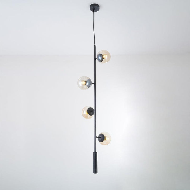 Orb Pendant Light - Modern Brass & Glass Hanging Fixture | Vinlighting | Vinlighting