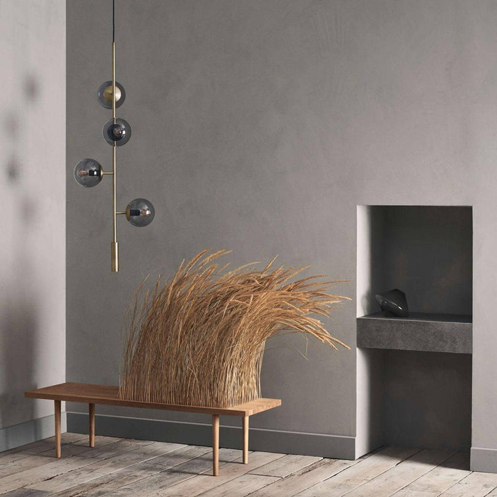 Orb Pendant Light - Modern Brass & Glass Hanging Fixture | Vinlighting | Vinlighting