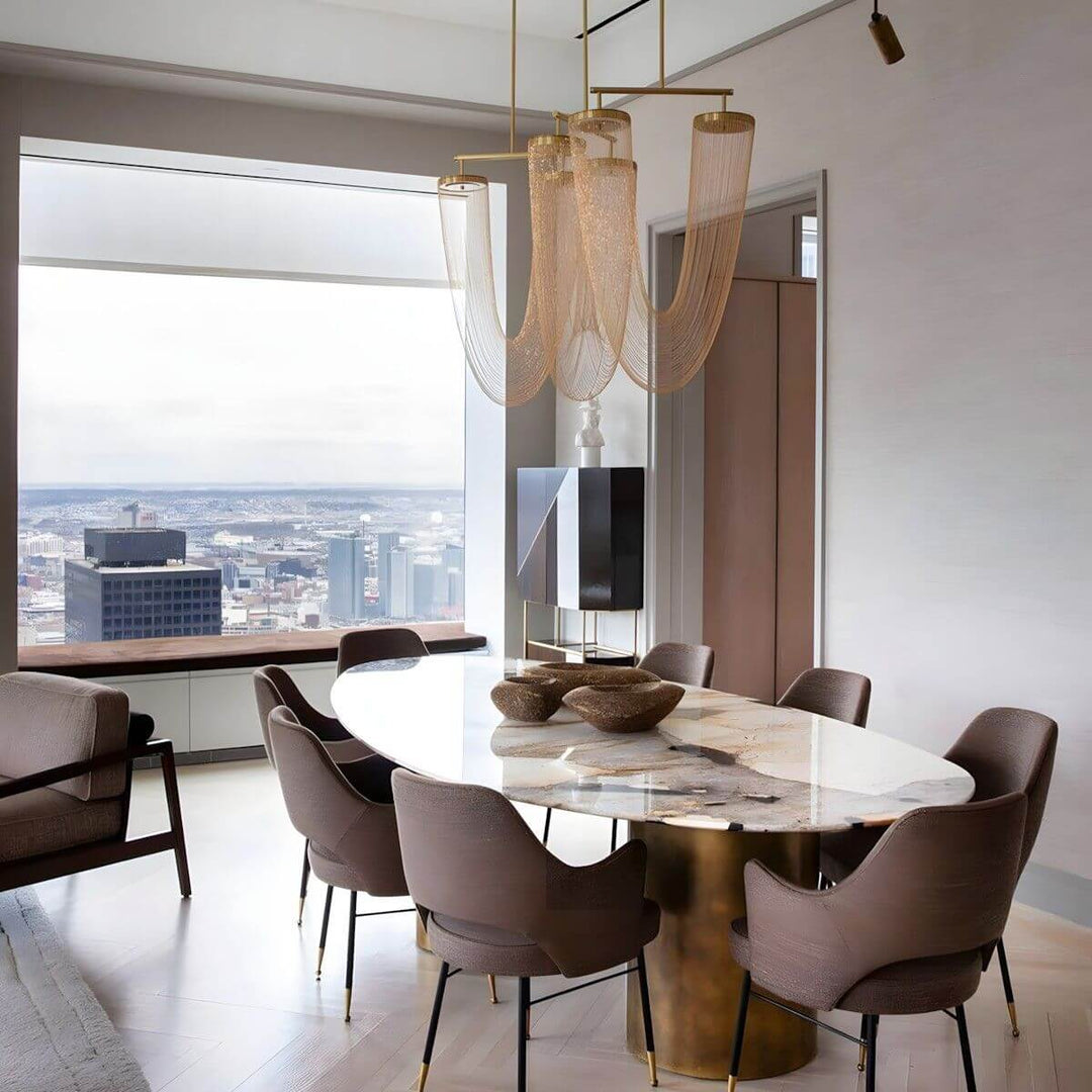 Otero Pendant Light β Handcrafted Copper Chains & Elegant Glow | Vinlighting | Vinlighting