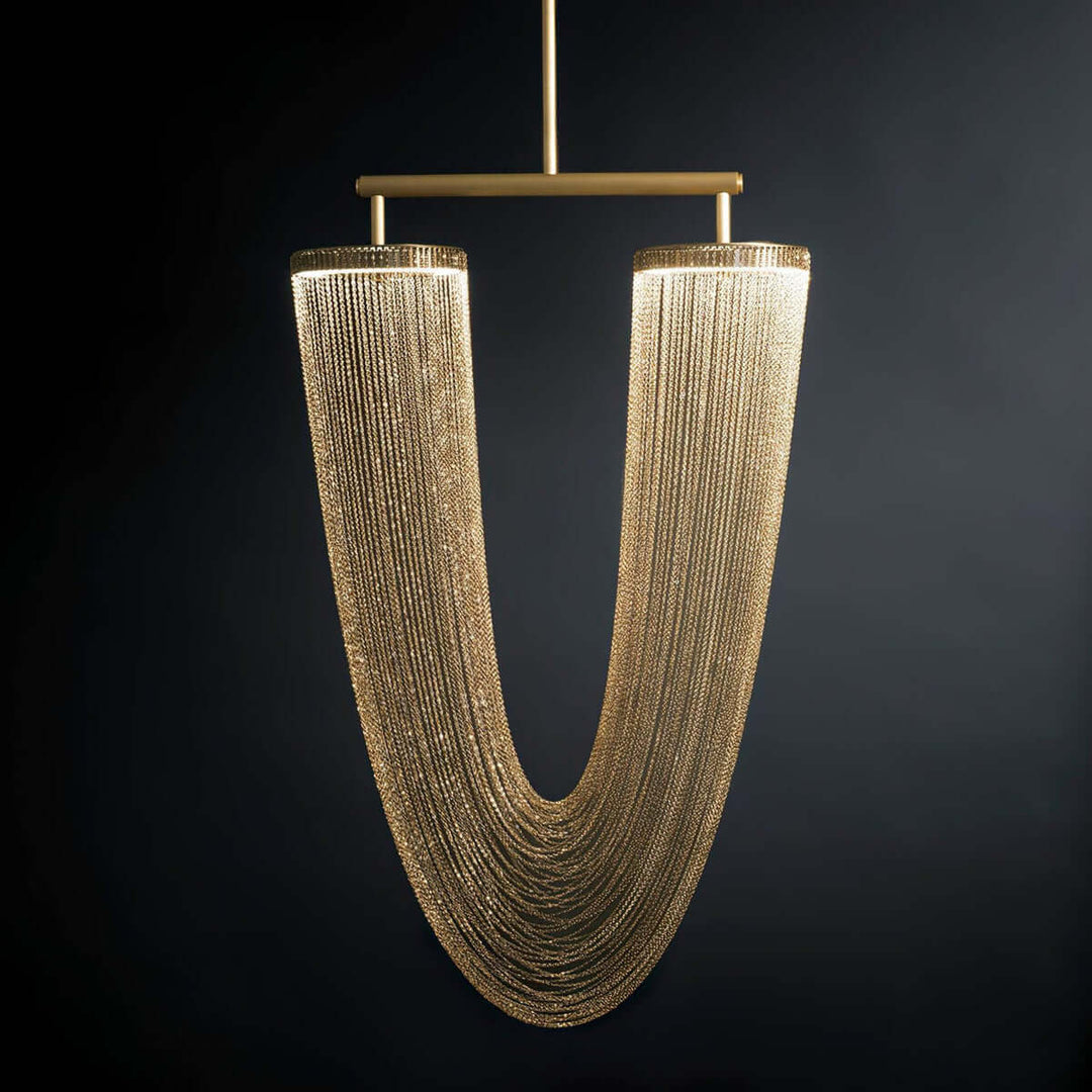 Otero Pendant Light β Handcrafted Copper Chains & Elegant Glow | Vinlighting | Vinlighting