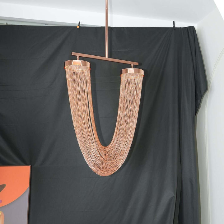 Otero Pendant Light β Handcrafted Copper Chains & Elegant Glow | Vinlighting | Vinlighting