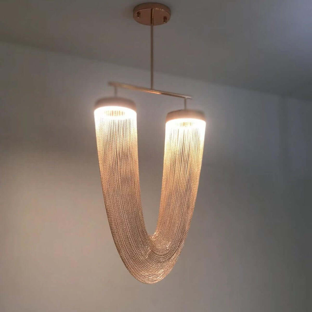 Otero Pendant Light β Handcrafted Copper Chains & Elegant Glow | Vinlighting | Vinlighting