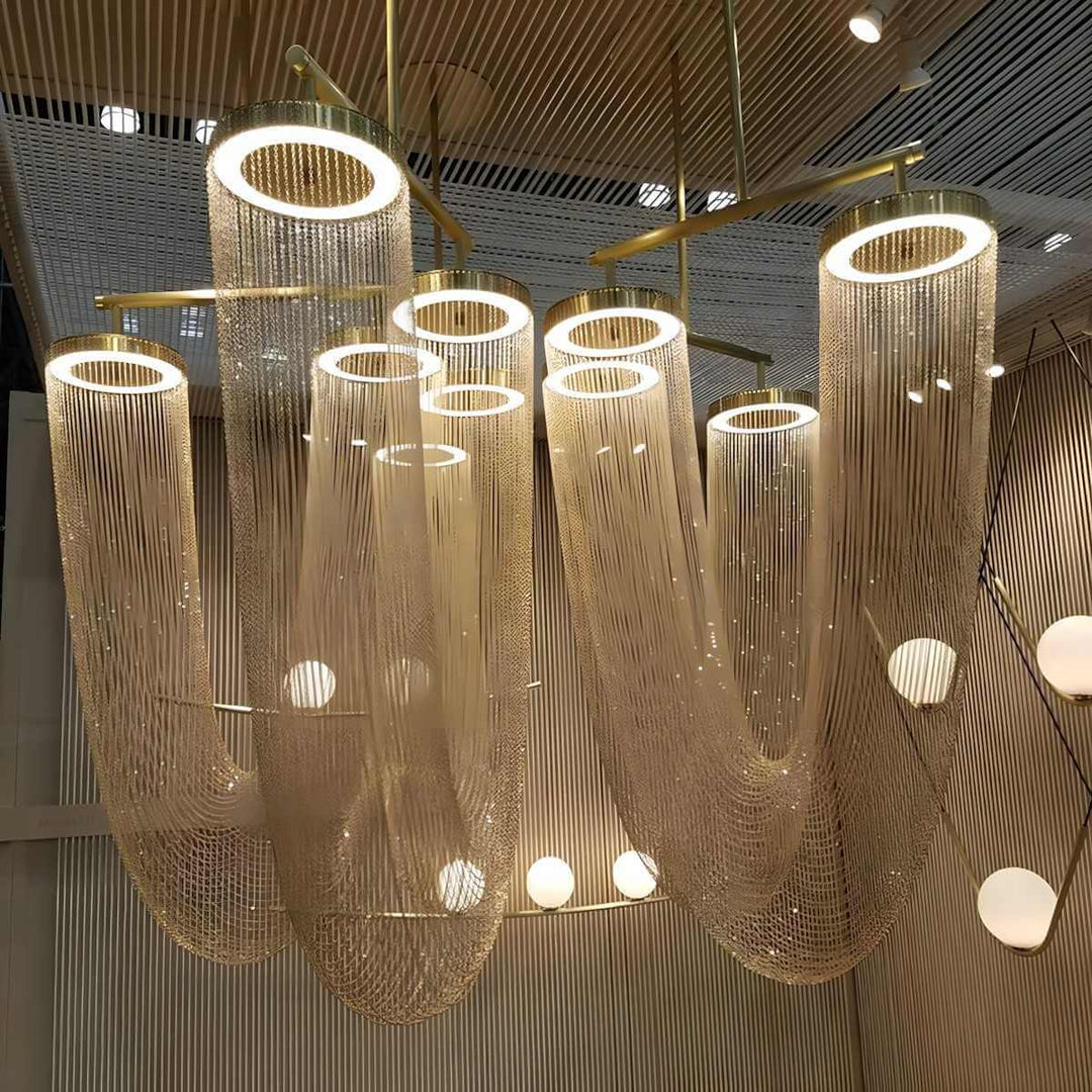 Otero Pendant Light β Handcrafted Copper Chains & Elegant Glow | Vinlighting | Vinlighting