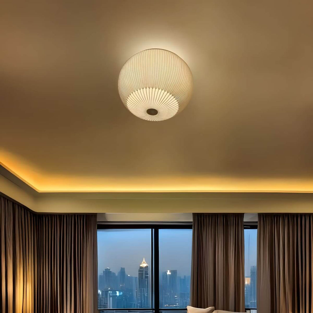 Ovelin Ceiling Light - Japanese-Style Minimalist Knitted Lamp