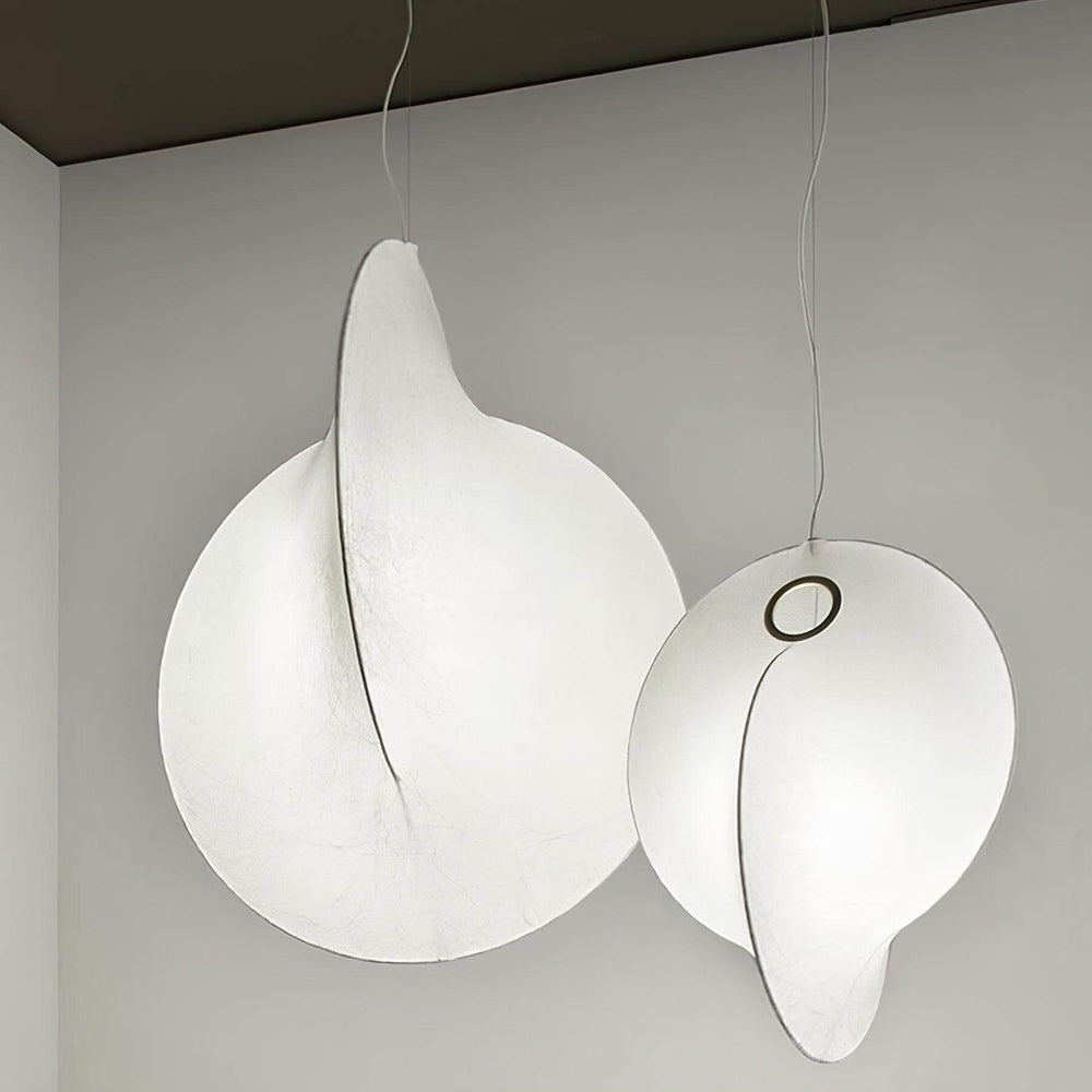 Overlap Pendant Light - White Silk Elegance | Vinlighting | Vinlighting