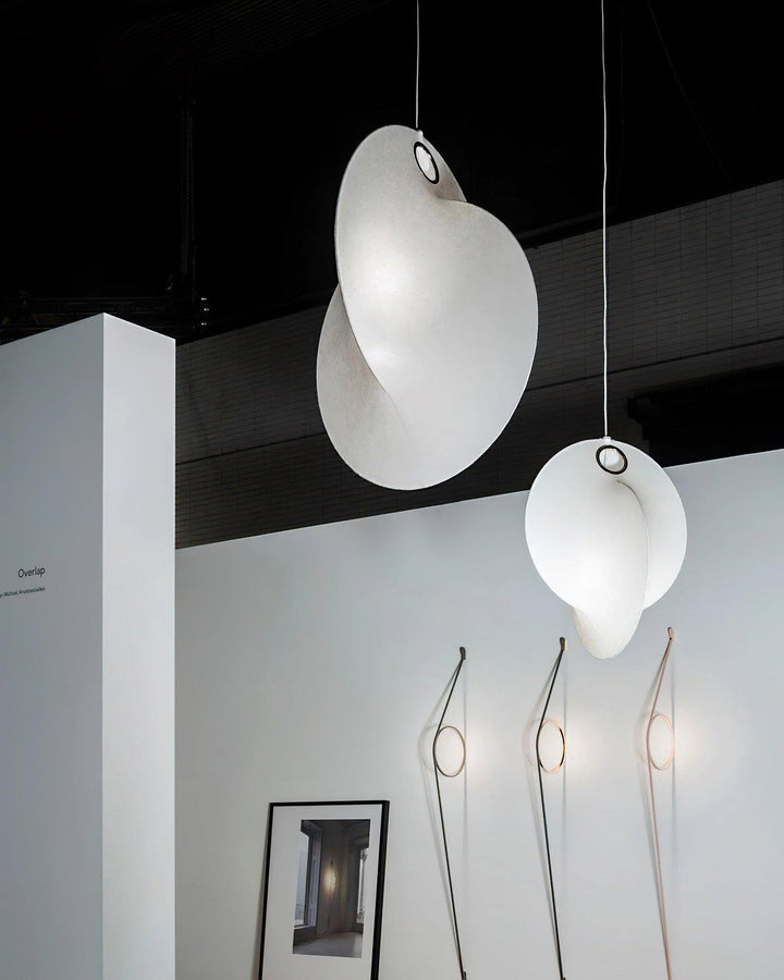 Overlap Pendant Light - White Silk Elegance | Vinlighting | Vinlighting