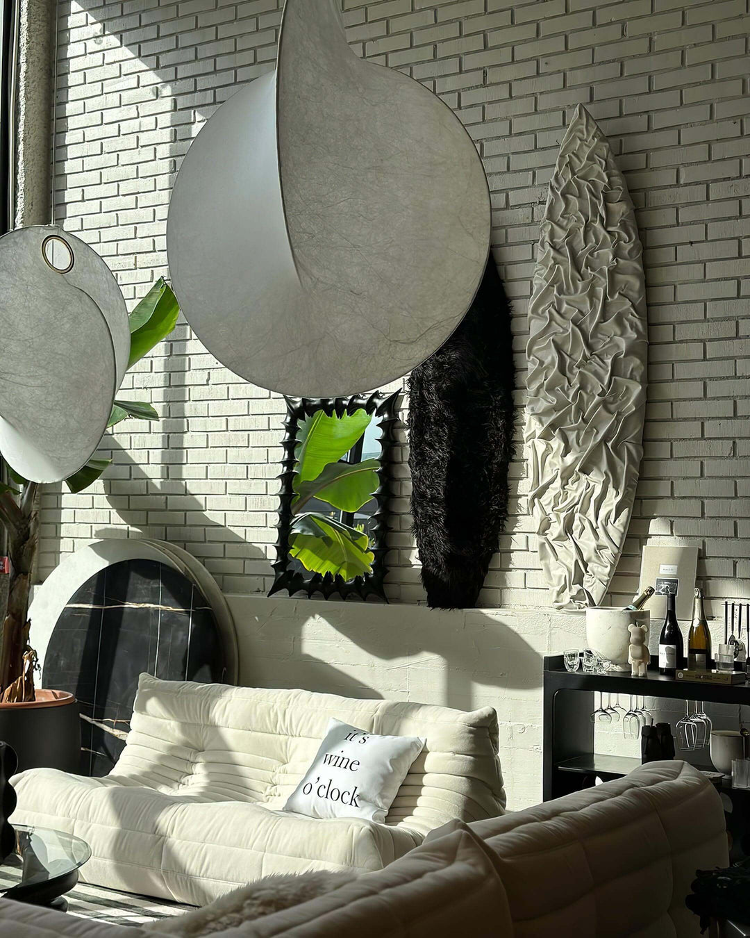 Overlap Pendant Light - White Silk Elegance | Vinlighting | Vinlighting