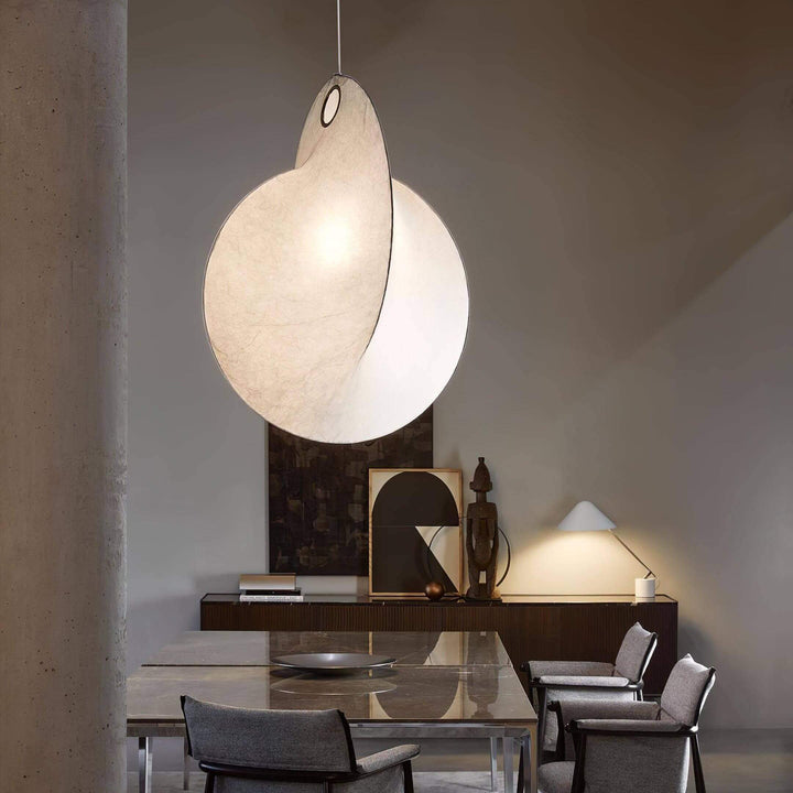Overlap Pendant Light - White Silk Elegance | Vinlighting | Vinlighting