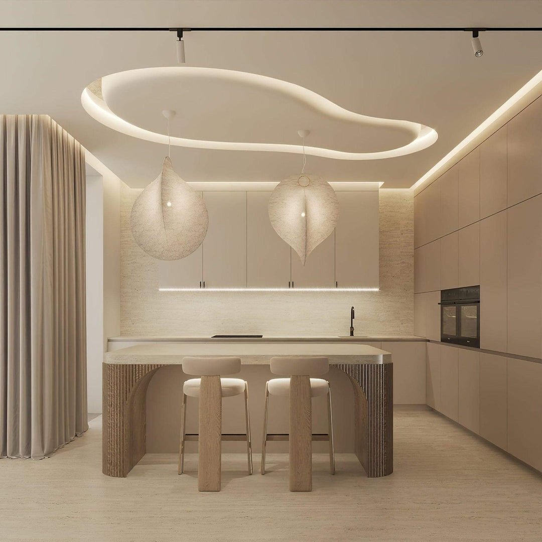 Overlap Pendant Light - White Silk Elegance | Vinlighting | Vinlighting