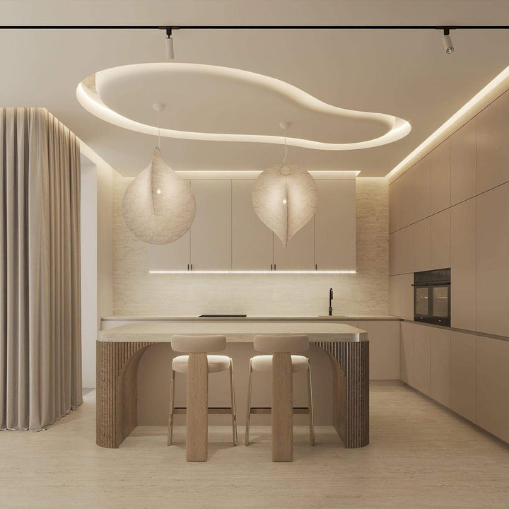Overlap Pendant Light - White Silk Elegance | Vinlighting | Vinlighting
