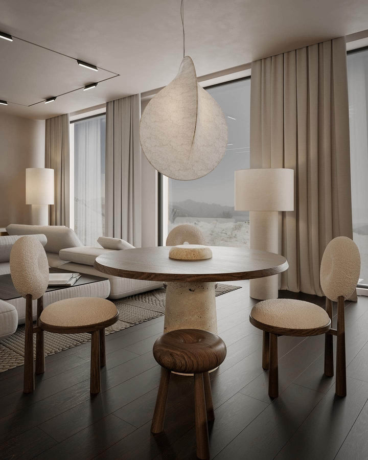 Overlap Pendant Light - White Silk Elegance | Vinlighting | Vinlighting