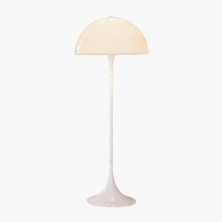 Panthella floor lamp - acrylic white design, modern style, perfect for living room lighting, Dia 50cm x H 135cm.