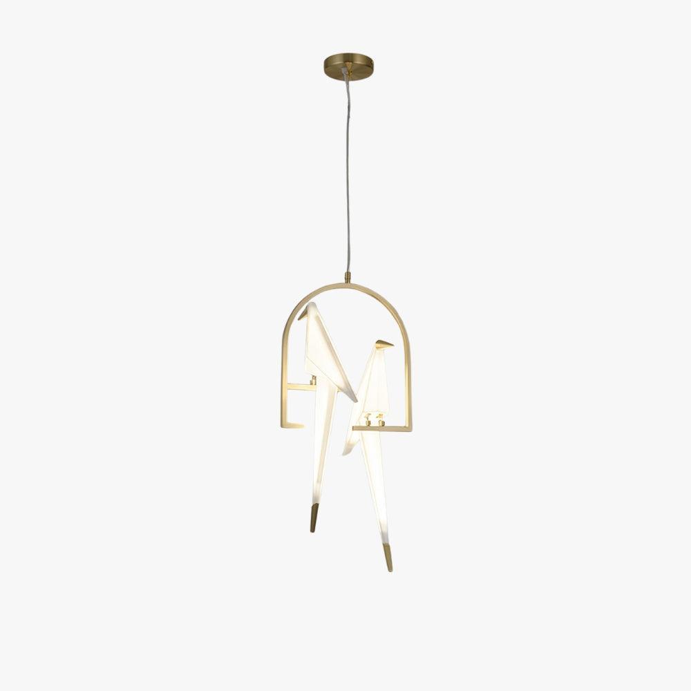 Perching Bird Pendant Light - Mid Century Hanging Lamp for Bathroom | Vinlighting | Vinlighting