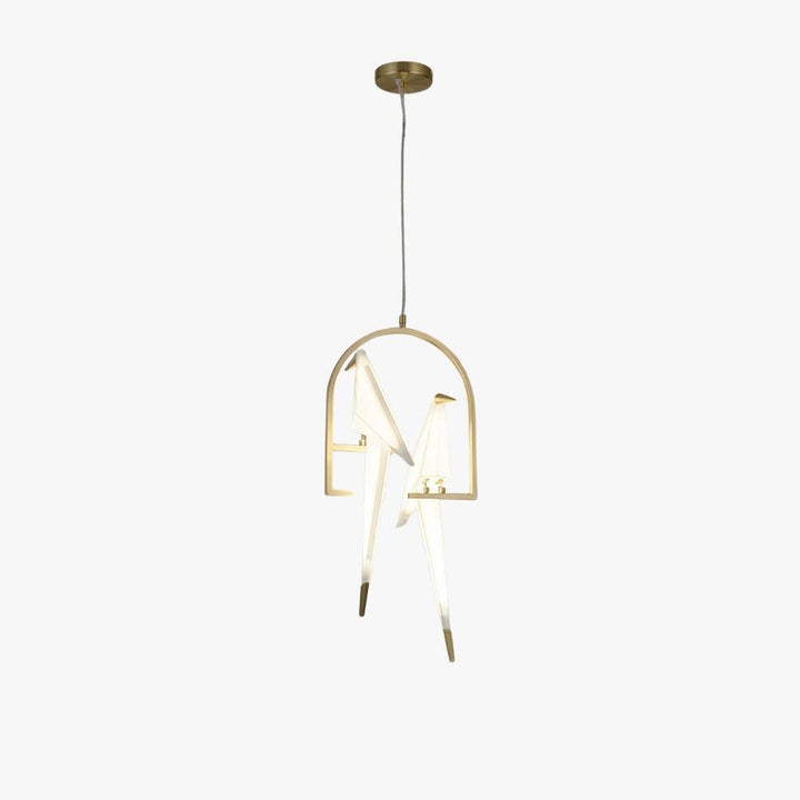 Perching Bird Pendant Light - Mid Century Hanging Lamp for Bathroom | Vinlighting | Vinlighting