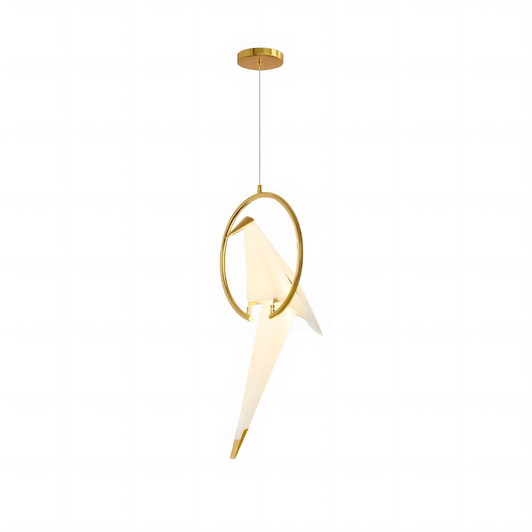 Perching Bird Pendant Light
