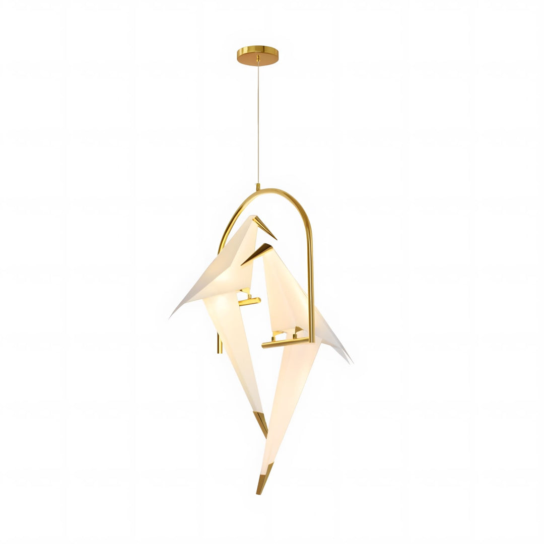 Perching Bird Pendant Light