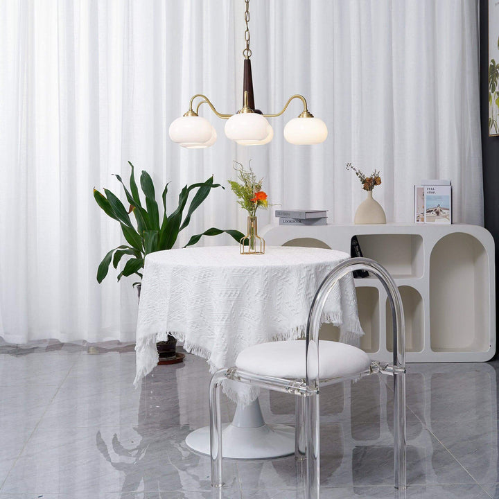 Persimmon Chandelier | Luxurious Glass & Brass Lighting | Vinlighting | Vinlighting