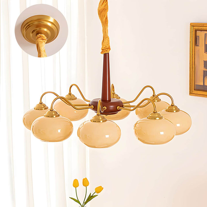 Persimmon Chandelier