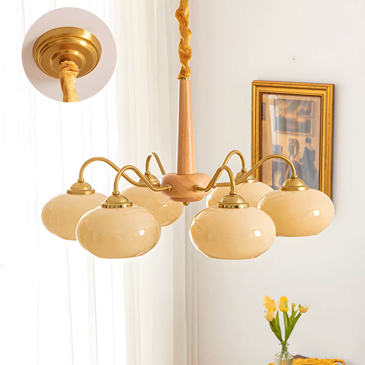 Persimmon Chandelier